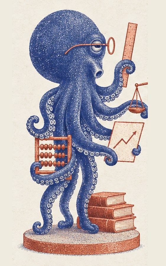 分析家のイラスト